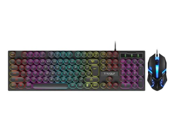 Combo Teclado y Mouse Twolf TF270