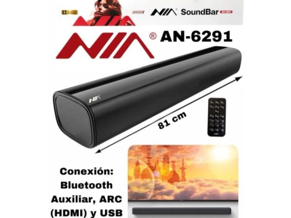 Barra de Sonido Nia Bluetooth