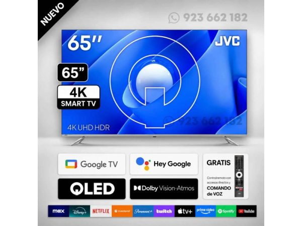 Televisor JVC 65' QLED 4K Smart