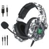 Diadema Gamer Onikuma K8 Camuflada USB