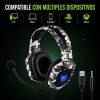 Diadema Gamer Onikuma K8 Camuflada USB