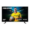 Televisor Challenger 58' QLED 4K Smart